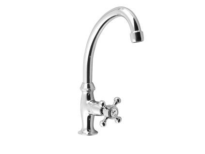 Sapho ANTEA stojánková umyvadlová baterie, výška 260 mm, chrom 315