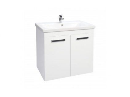 Krajcar KB Balance koupelnová skříňka s umyvadlem 80 x 65 x 45.5 cm bílá KBK80