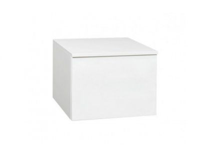 Krajcar PKQ Push koupelnová skříňka 50 x 38,8 x 50 cm otevírání pravé bílá PKQ5.50