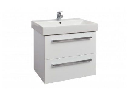Krajcar KE Elegant koupelnová skříňka s umyvadlem 70 x 65 x 45 cm bílá KE70
