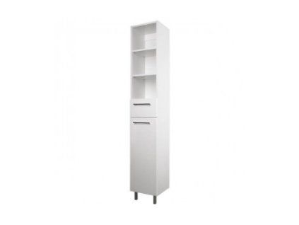 Krajcar K PRO S Thin koupelnová skříňka vysoká 33 x 191 x 33 cm otevírání pravé bílá S02.33N
