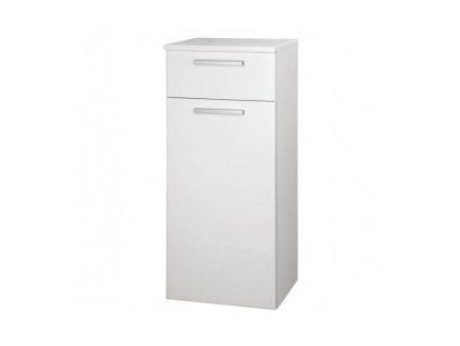 Krajcar koupelnová skříňka spodní 40 x 94,5 x 33 cm otevírání levé bílá KNP03.40
