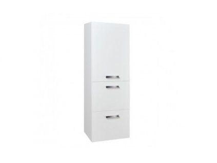Krajcar koupelnová skříňka vysoká 50 x 145 x 40 cm otevírání pravé bílá KNP3.50