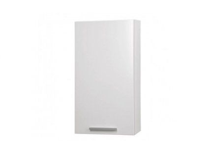 Krajcar koupelnová skříňka horní 30 x 75 x 17 cm otevírání levé bílá KNP07.30
