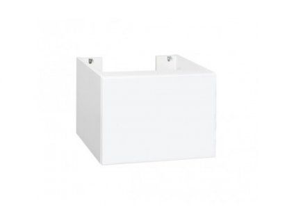 Krajcar PKQ Push koupelnová skříňka 50 x 37 x 49 cm otevírání pravé bílá PKQ4.50