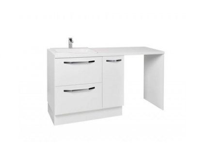 Krajcar PM pračkový modul s umyvadlem 180 x 91 x 51 cm pračka vpravo bílá PMPV180