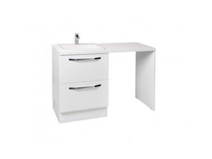 Krajcar PM pračkový modul s umyvadlem 130 x 91 x 51 cm pračka vpravo bílá PMC130