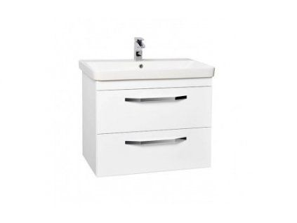 Krajcar LX Luxury koupelnová skříňka s umyvadlem 80 x 65 x 46 cm bílá LX80