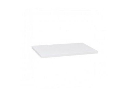 Krajcar KQ Quatro deska pod umyvadlo 100 x 5,8 x 50 cm bez výřezu bílá KQB100