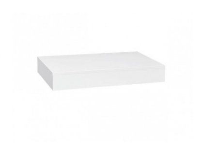 Krajcar T Top deska pod umyvadlo 80 x 12 x 50 cm bez výřezu bílá TOPB80