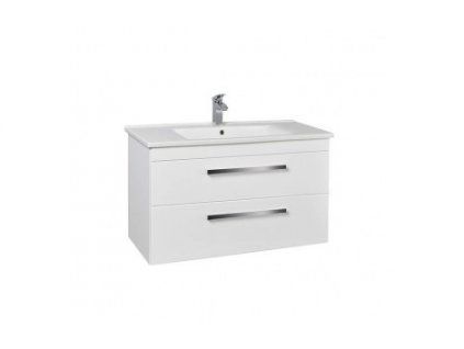 Krajcar KA Atria koupelnová skříňka s umyvadlem 100 x 58 x 45 cm bílá 2KA100