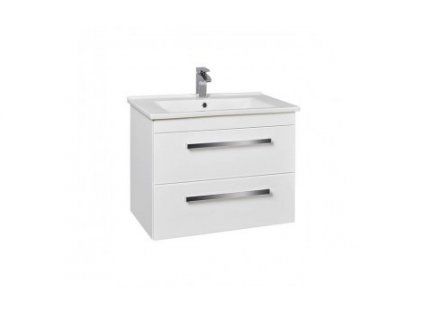 Krajcar KA Atria koupelnová skříňka s umyvadlem 75 x 58 x 45 cm bílá 2KA75
