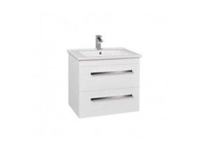 Krajcar KA Atria koupelnová skříňka s umyvadlem 65 x 58 x 45 cm bílá 2KA65