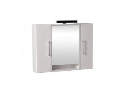 Krajcar KZ Zenon zrcadlová skříňka s osvětlením 85 x 65 x 17 cm bílá Z0103.85