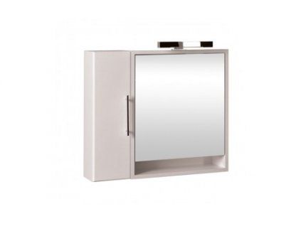 Krajcar KZ Zenon zrcadlová skříňka s osvětlením 75 x 65 x 17 cm bílá Z0102.75