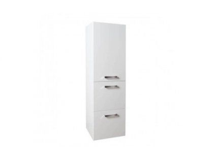 Krajcar koupelnová skříňka vysoká 45 x 150 x 40 cm otevírání levé bílá KNP3.45