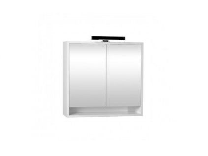 Krajcar KZ Zenon zrcadlová skříňka s osvětlením 80 x 65 x 17 cm bílá Z4.80