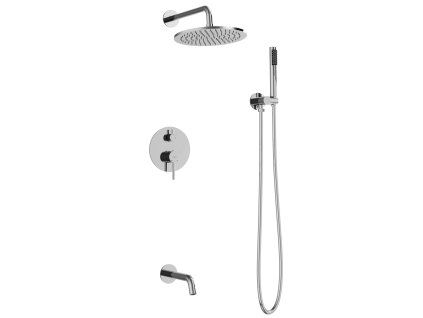 35947 podomitkovy sprchovy set veo chrom