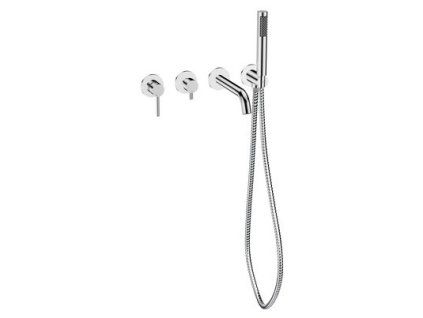 35892 podomitkovy 4 otvorovy vanovy set veo chrom