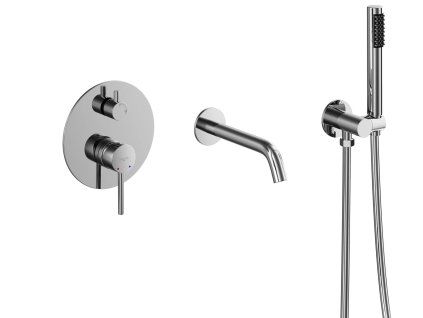 36042 podomitkovy 3 otvorovy vanovy set veo chrom
