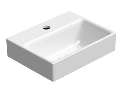 GSI Nubes keramické umyvadlo 36 x 28 cm ExtraGlaze bílá 9638111