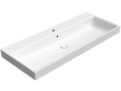 GSI Nubes keramické umyvadlo 120 x 50 cm ExtraGlaze bílá 9624111