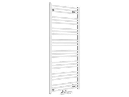 Bruckner Albrecht otopné těleso 600 x 1250 mm středové připojení bílá 600.117.4