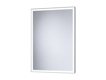 23211 zrcadlo s led osvetlenim loburg black