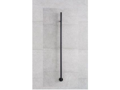 PMH Ole elektrický sušák 91 x 1708 mm černá lesk OL1B