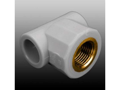 PPR T-kus s kovovým závitem vnitřním 20x1/2"x20 mm 88313