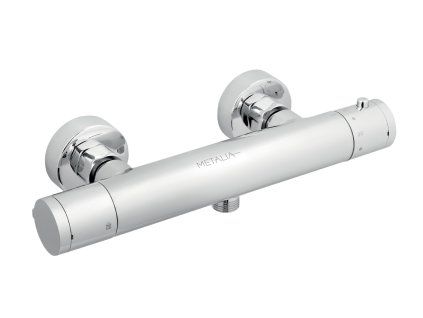 Novaservis Metalia 54 sprchová termostatická baterie nástěnná 150 mm chrom 54960/1,0