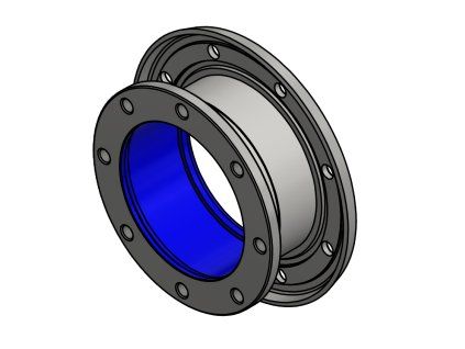 Dražice pr. 168/pr. 150 mm redukční příruba 100641136