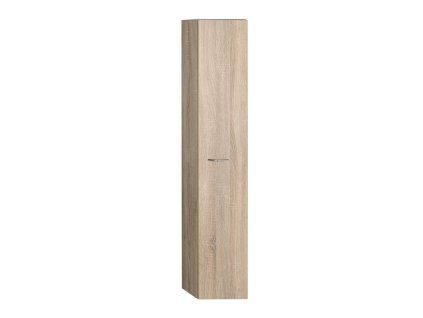 Aqualine Keramia Fresh koupelnová skříňka vysoká 25 x 140 x 20 cm dub platin 51127