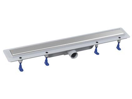 Polysan Flise sprchový kanálek pro dlažbu 71 x 12,2 x 6,5 cm nerez 73671
