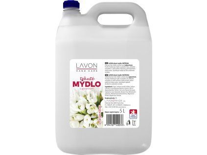 Lavon tekuté mýdlo sněženka bílé 5l 103059B