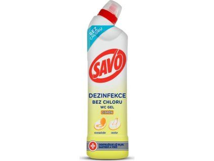 Savo WC čistič citron 750ml 101095