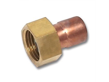 Sanha 5359G půlšroubení ploché pájecí Cu 18x3/4" 153591834