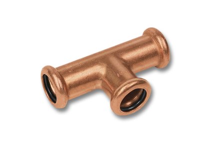 Sanha Press 6130 T-kus redukovaný lisovací Cu voda 42x35x42 mm 16130423542