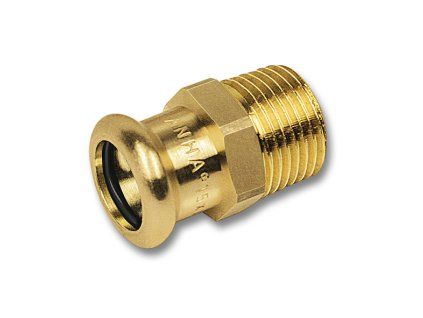 Sanha Purapress 8243G přechod vnější lisovací Cu voda 18x1/2" 182431812