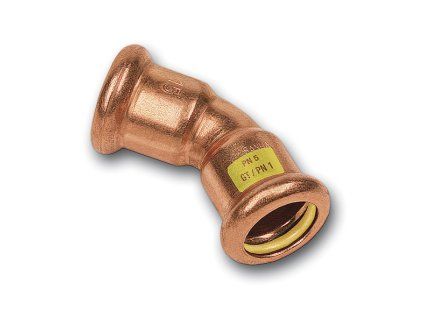 Sanha Press Gas 10041 oblouk lisovací Cu plyn 45° 28 mm FF 11004128