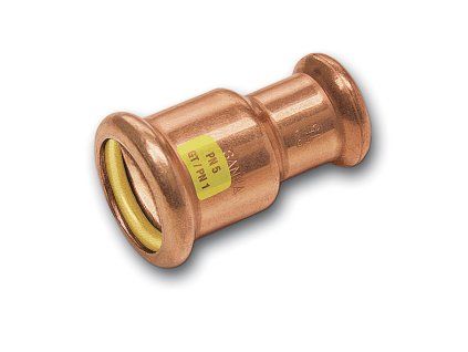 Sanha Press Gas 10240 nátrubek redukovaný lisovací Cu plyn 28x22 mm 1102402822