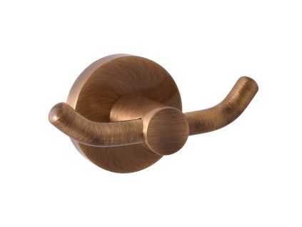 5857 1 5857 1 colorado koupelnovy doplnek vesacek dvojity stara mosaz bronz coa0102sm rav slezak