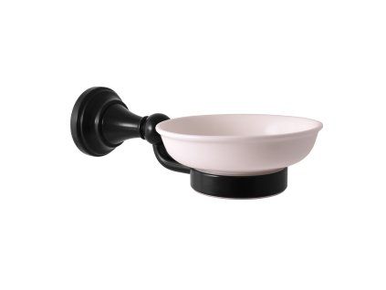 4684 1 4684 1 morava retro koupelnovy doplnek mydlenka keramicka cerna matna mka0300cmat rav slezak