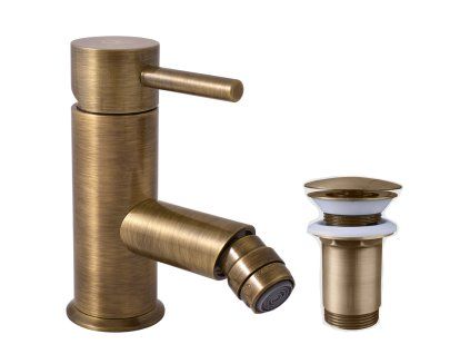 5659 1 seina bidetova baterie s vypusti stara mosaz bronz se945 0ksm rav slezak barva stara mosaz bronz rozmer 3 8
