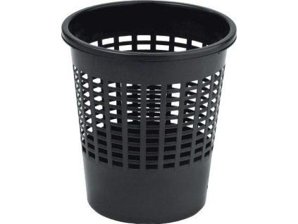 Koš na papír černý o 30 cm 411044