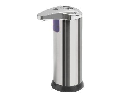 Aqualine Bezdotykový dávkovač mýdla na postavení, 240 ml 74 x 184 x 113 mm nerez 06672