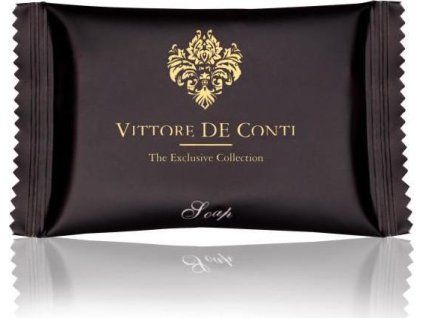 Vittore de Conti luxusní hotelové mýdlo v sáčku 15g 250 ks L-VDSP15N
