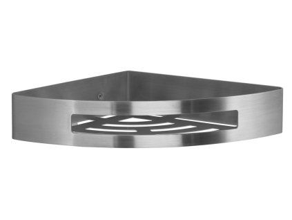 Gedy SMART rohová police do sprchy 210 x 45 x 210 mm nerez mat 247938