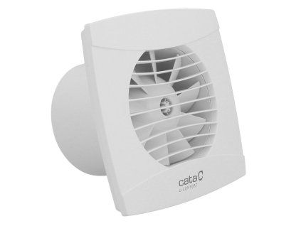 Cata UC-10 TH koupelnový ventilátor axiální s automatem 8W potrubí 100 mm bílá 01200200