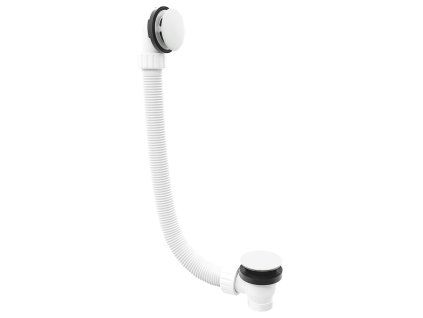 Polysan Vanová souprava bez napouštění click-clack délka 1200 mm zátka 72 mm bílá 71858.10
